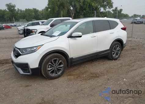 2021 Honda Cr-V Awd Ex из США, поврежденный, VIN 5J6RW2H50MA010264